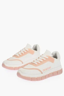 Fashion LOVE sneakers TASSEL50 bicolore in tessuto traforato Donna Sneaker