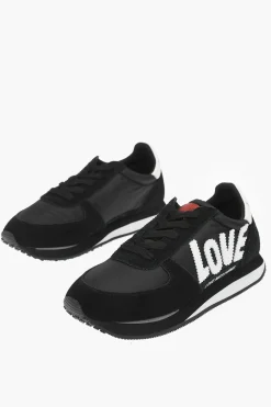 New LOVE sneakers WALK25 ricamo logo con dettagli in suede Donna Sneaker