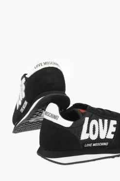New LOVE sneakers WALK25 ricamo logo con dettagli in suede Donna Sneaker
