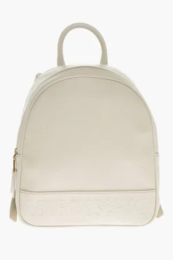 LOVE Zaino in Ecopelle Martellata con Logo in Rilievo>Moschino Online