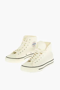 Clearance LUCKY STAR CHUCK TAYLOR sneakers alte in cotone Donna Sneaker