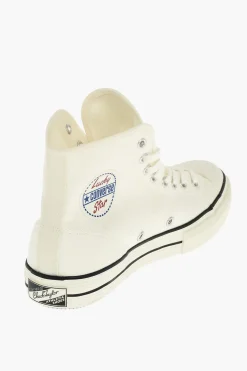 Clearance LUCKY STAR CHUCK TAYLOR sneakers alte in cotone Donna Sneaker