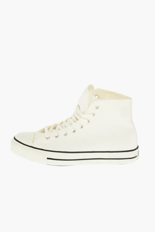 Clearance LUCKY STAR CHUCK TAYLOR sneakers alte in cotone Donna Sneaker