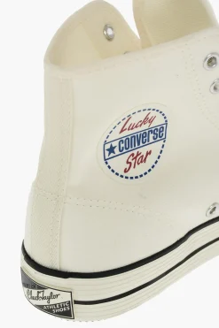 Clearance LUCKY STAR CHUCK TAYLOR sneakers alte in cotone Donna Sneaker