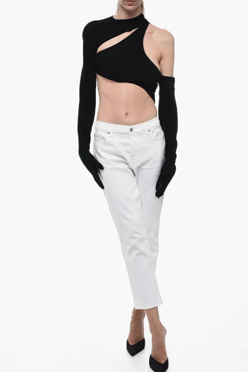 Hot LUXE VINTAGE Jeans JOSEFINA Crop Donna Jeans