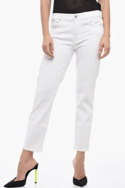 Best LUXE VINTAGE Jeans ROXANNE con Orlo alla Caviglia 16cm Donna Jeans
