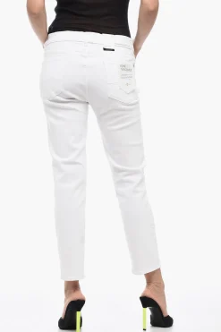 Best LUXE VINTAGE Jeans ROXANNE con Orlo alla Caviglia 16cm Donna Jeans