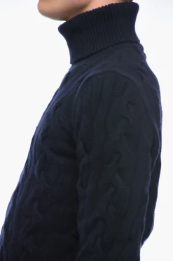 Maglia a Collo Alto in Lana Vergine Aran>Altea Hot