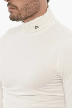 Clearance Maglia a Collo Alto Leggera Uomo Maglieria
