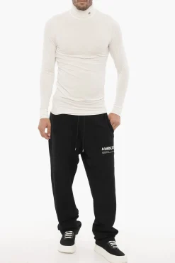 Clearance Maglia a Collo Alto Leggera Uomo Maglieria