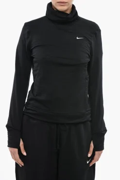 Clearance Maglia a Collo Alto Running Donna Maglieria
