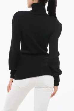 Maglia a Collo Alto SANDY A Costine in Lana Merino>Department 5 Sale