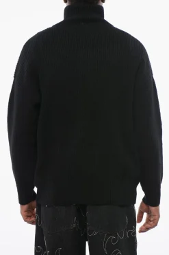 Maglia a Mezza Zip in Cashmere a Tinta Unita>Ballantyne New