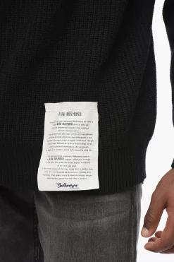Maglia a Mezza Zip in Cashmere a Tinta Unita></noscript>Ballantyne New