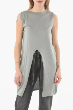 Maglia CALENDULA Senza Manica con Spacco Frontale>Ixos Outlet
