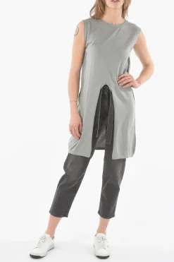 Maglia CALENDULA Senza Manica con Spacco Frontale></noscript>Ixos Outlet