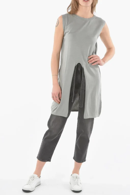 Maglia CALENDULA Senza Manica con Spacco Frontale>Ixos Outlet