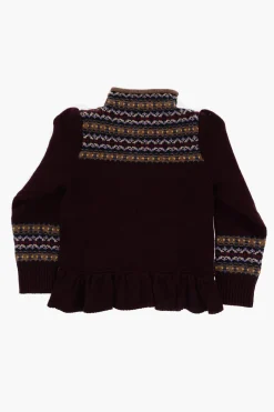 Maglia Collo Alto in Lana con Volant></noscript>Polo Ralph Lauren Kids Outlet