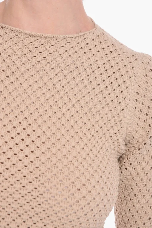 Maglia Crochet Openwork con Schiena Scoperta>Aeron Outlet