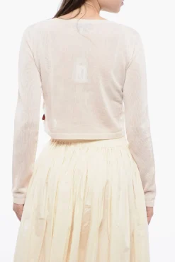 Maglia Crop Girocollo in Misto Viscosa>Woolrich Hot