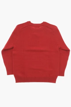 Discount Maglia Girocollo a Tinta Unita Abbigliamento