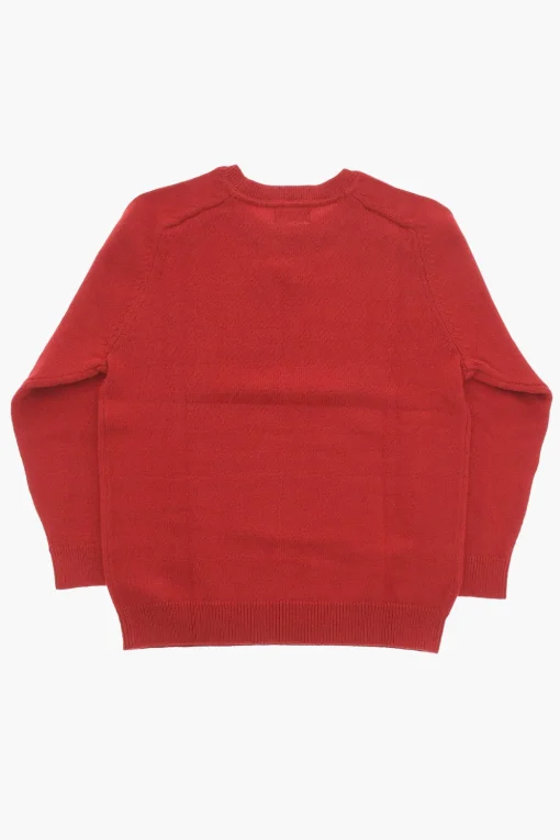 Discount Maglia Girocollo a Tinta Unita Abbigliamento