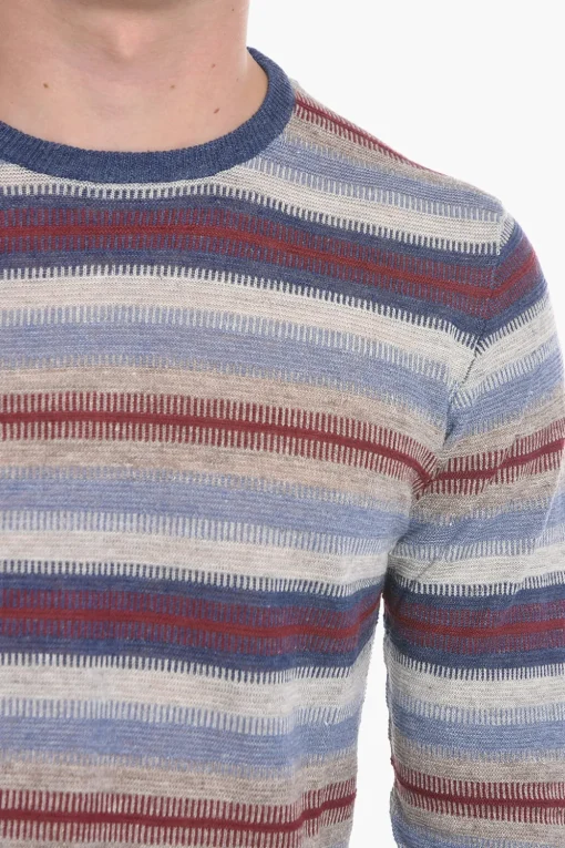 Best Maglia Girocollo CANTON in Misto Lino Uomo Maglieria