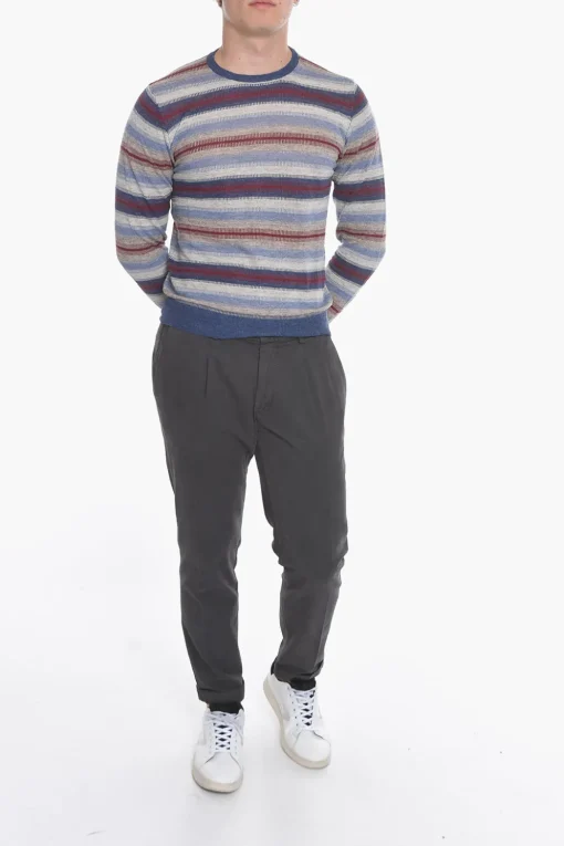 Best Maglia Girocollo CANTON in Misto Lino Uomo Maglieria
