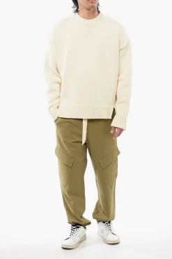 Maglia Girocollo CHUNKY in Misto Cotone></noscript>Jil Sander Fashion