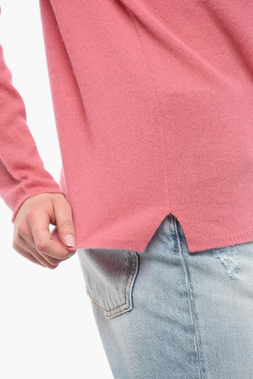 Clearance Maglia Girocollo in Cashmere Donna Maglieria