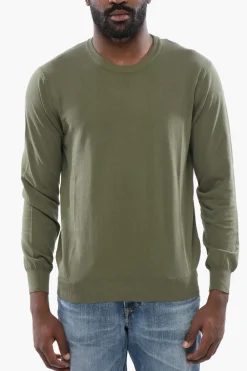 Maglia Girocollo in Cotone Crepe>Altea Online