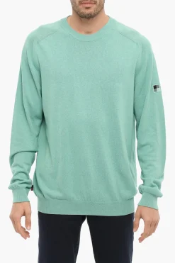 Maglia Girocollo in Cotone e Lino>Woolrich Best