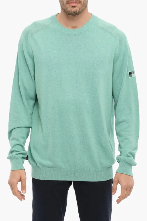 Maglia Girocollo in Cotone e Lino>Woolrich Best