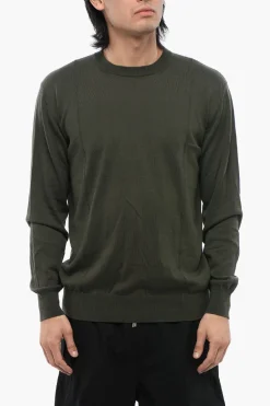 Hot Maglia Girocollo in Cotone Superfine Uomo Maglieria