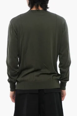 Hot Maglia Girocollo in Cotone Superfine Uomo Maglieria