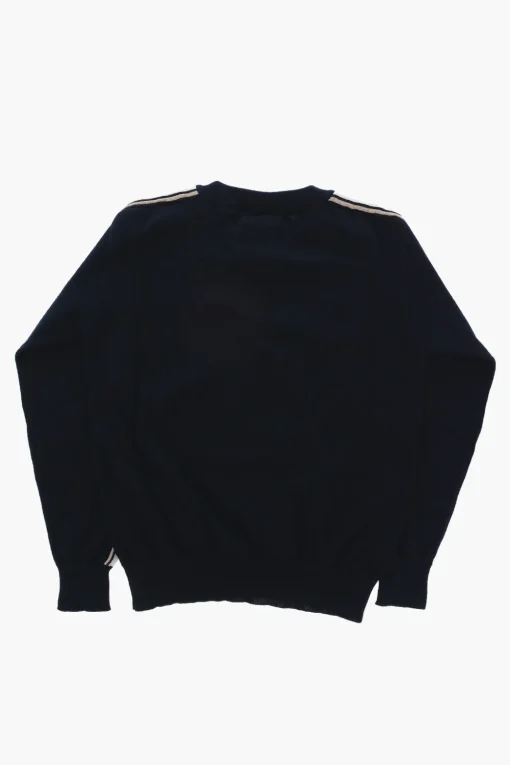 Sale Maglia Girocollo in Cotone Leggero con Banda Laterale a Contrasto Bambino Abbigliamento