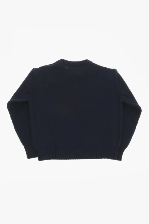 Maglia Girocollo in Lana Vergine>Off-White Kids Best