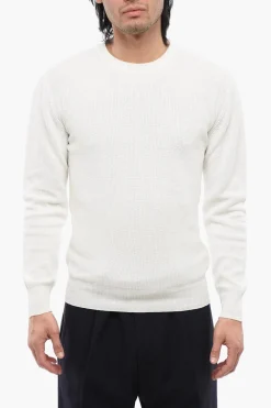 Maglia Girocollo in Misto Lino>Altea Sale