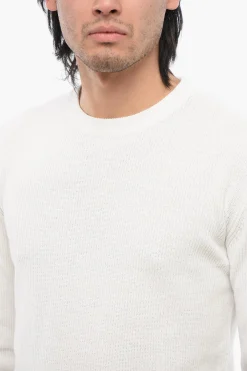 Maglia Girocollo in Misto Lino></noscript>Altea Sale