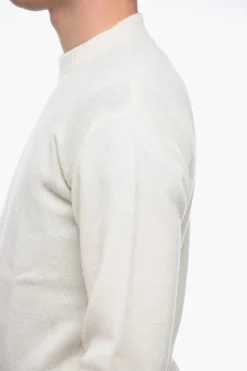 Discount Maglia Girocollo in Misto Cashmere Uomo Maglieria