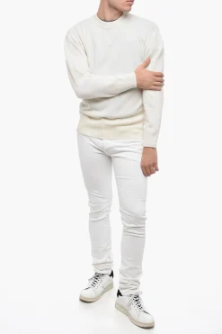 Discount Maglia Girocollo in Misto Cashmere Uomo Maglieria