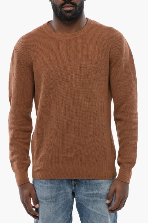 Maglia Girocollo In Misto Lino>Altea New