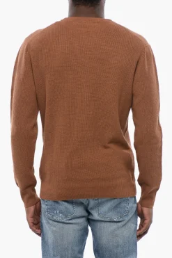 Maglia Girocollo In Misto Lino>Altea New