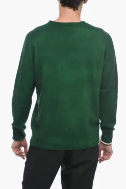 Fashion Maglia Girocollo in Misto Cashmere Uomo Maglieria
