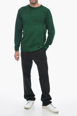 Fashion Maglia Girocollo in Misto Cashmere Uomo Maglieria