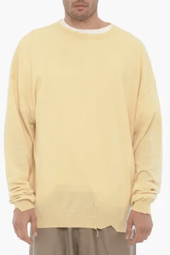 Maglia Girocollo in Misto Cashmere Effetto Vintage>RAMAEL Best