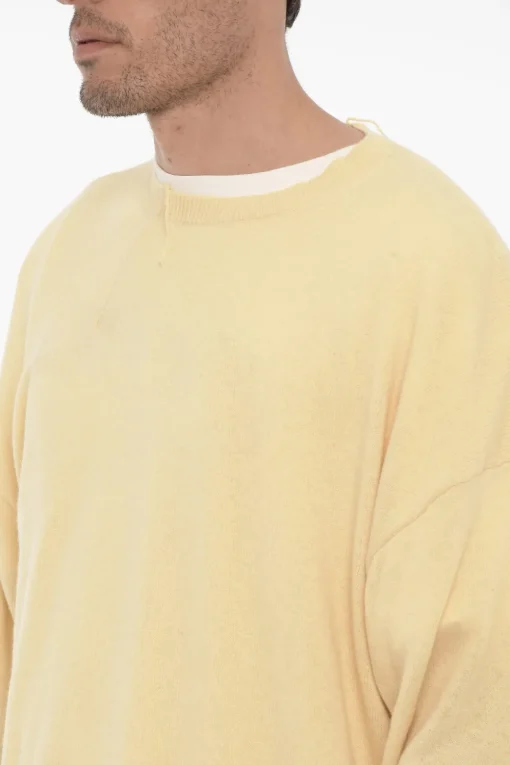 Maglia Girocollo in Misto Cashmere Effetto Vintage>RAMAEL Best