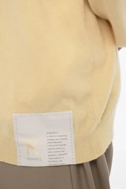 Maglia Girocollo in Misto Cashmere Effetto Vintage></noscript>RAMAEL Best