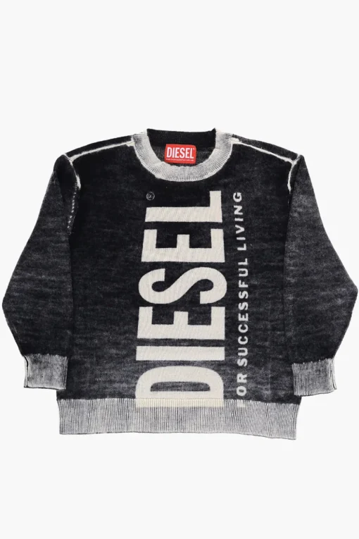 Clearance Maglia Girocollo KLARENCE Effetto Acid Wash Bambino Abbigliamento