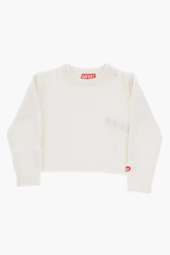 Best Maglia Girocollo KRECCI a Trecce in Tinta Unita Abbigliamento